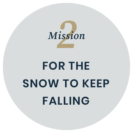 Mission 2 - FOR THE SNOW TO KEEP FALLING